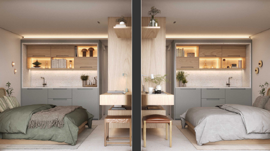 Double suítes: conceito exclusivo de privacidade e conforto 