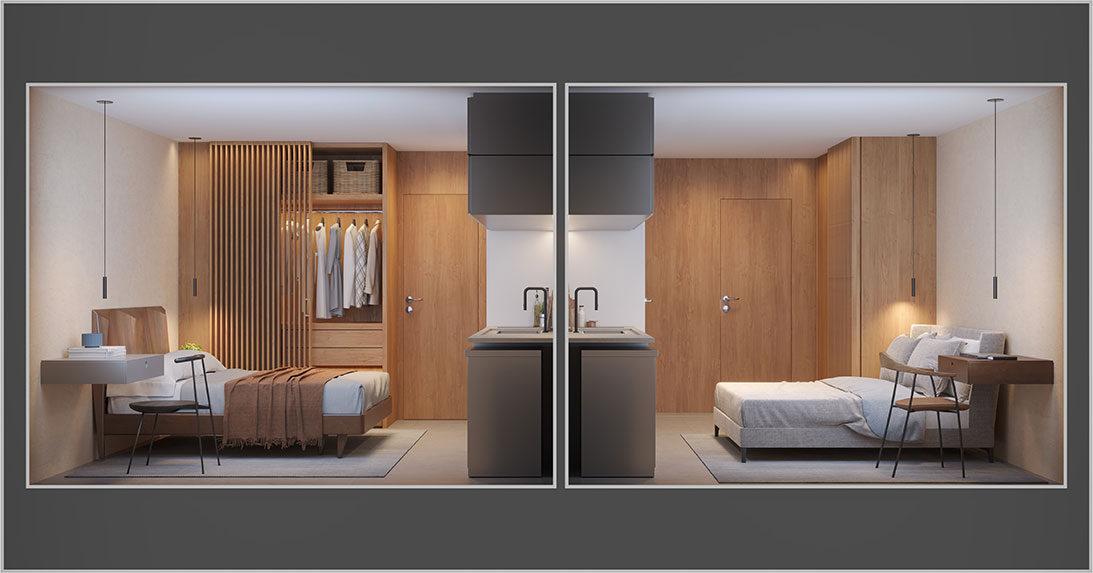 Double suites, a tendência de moradia ideal para investir e veranear.